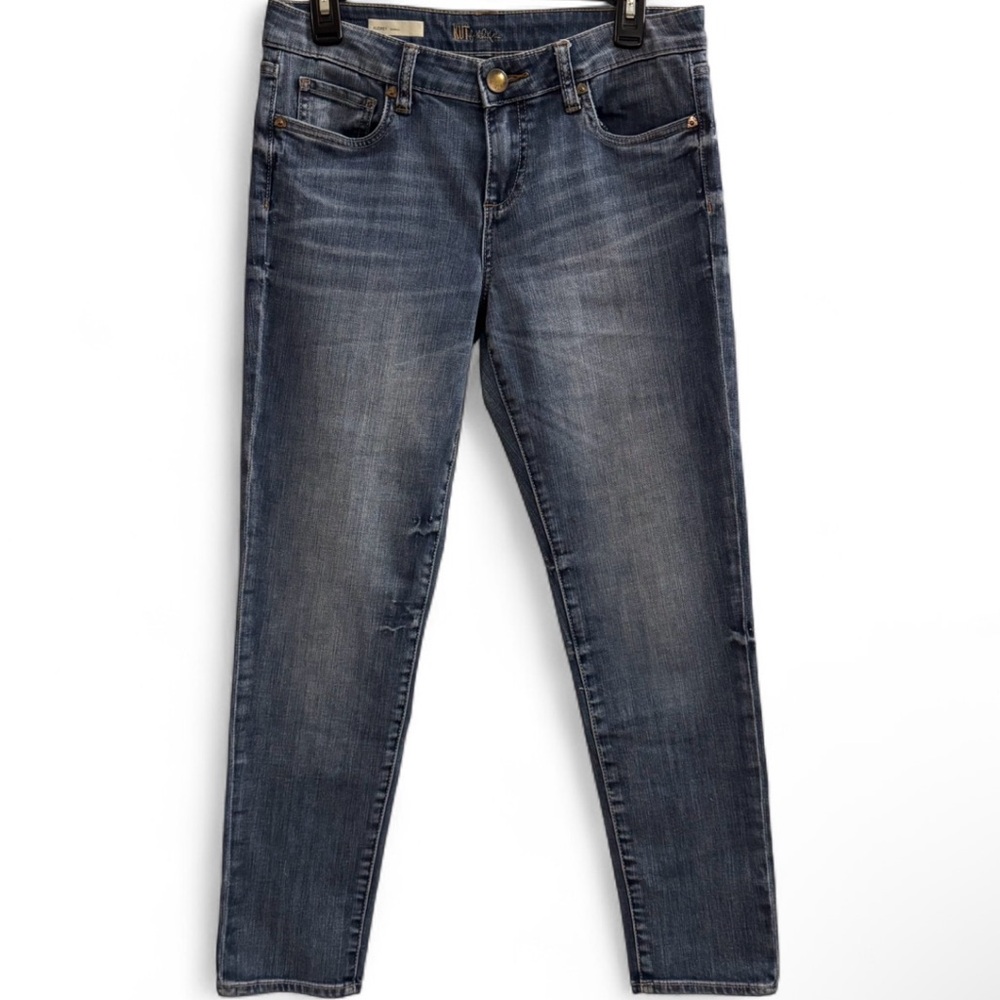 KUT from the Kloth |Size 8| Audrey Skinny Jeans Medium Wash Stretch Denim